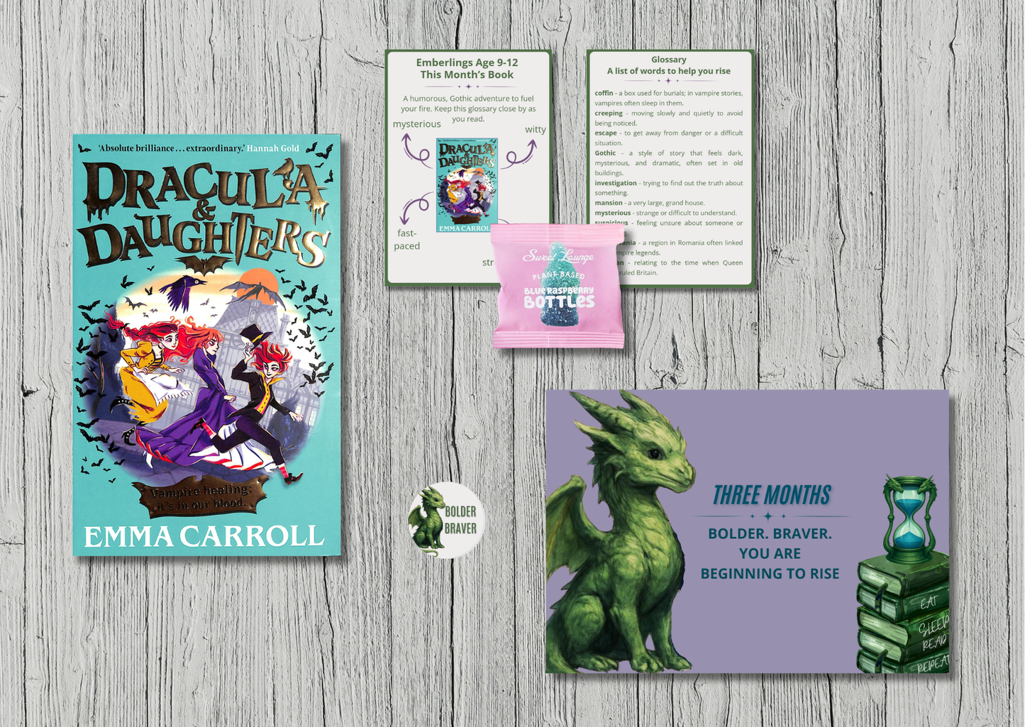 Ages 9-12 Emberlings Book Subscription Box – Monthly Gift‑Wrapped Books for Growing Readers