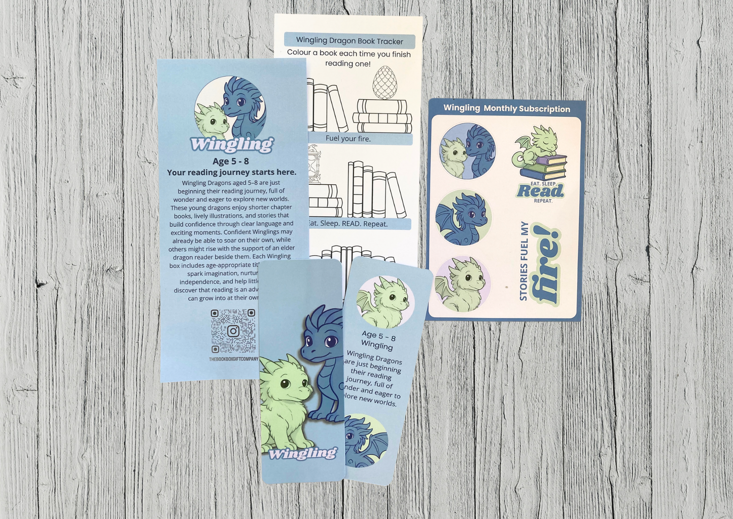 Ages 5-8 Winglings Book Subscription Box – Monthly Gift‑Wrapped Children’s Books