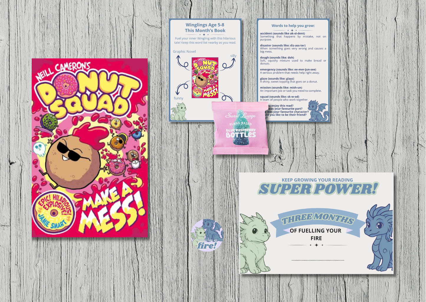 Ages 5-8 Winglings Book Subscription Box – Monthly Gift‑Wrapped Children’s Books