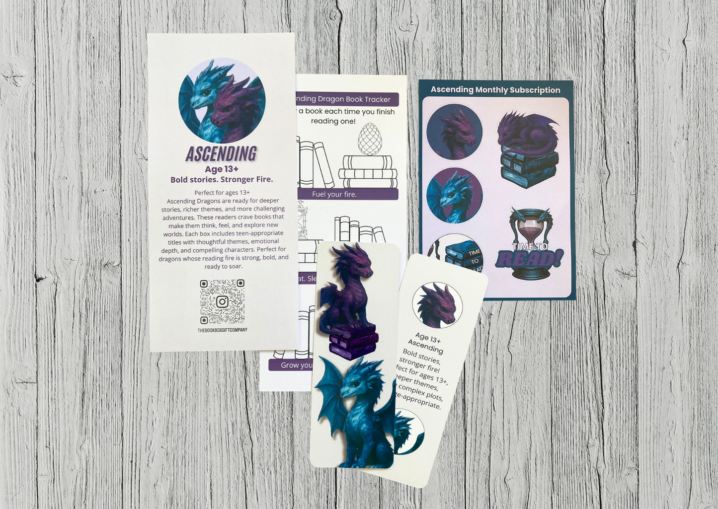 Ages 13+ Ascending Book Subscription Box – Monthly Gift‑Wrapped Books for Teen Readers