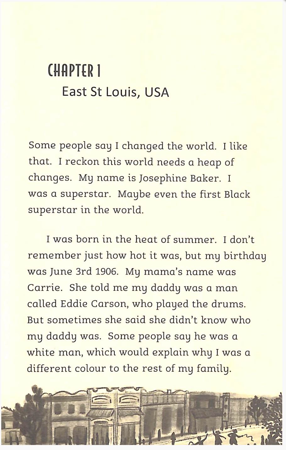 Age 9+ Dyslexia Friendly Dance of Resistance: The Josephine Baker Story