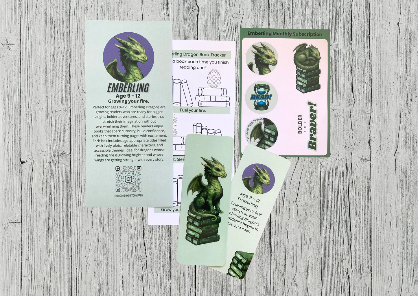 Ages 9-12 Emberlings Book Subscription Box – Monthly Gift‑Wrapped Books for Growing Readers
